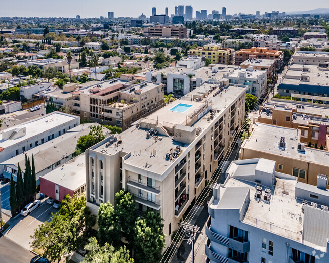 Aerial - Park Lane Apartments