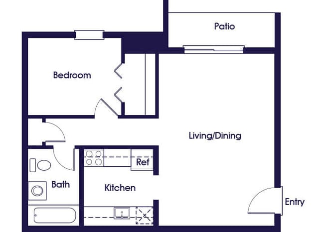 Floorplan - Weston Circle and Wicklow Square Apartments