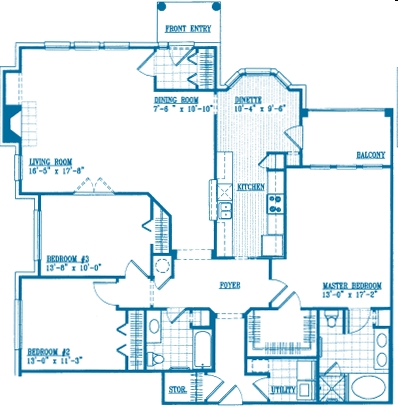 Floorplan - Westmount Apartments