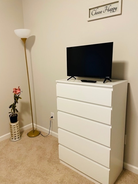The streaming TV has all of your favorite apps and plenty of drawer space for your use. - 6126 Centennial Run