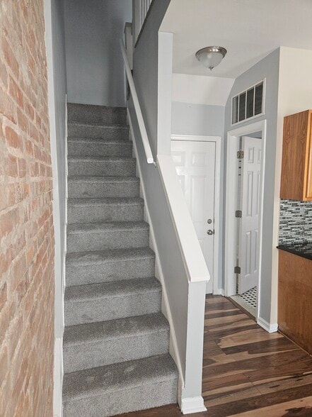 Apartment 3, Stairs to bedrooms - 926 Belmont Ave