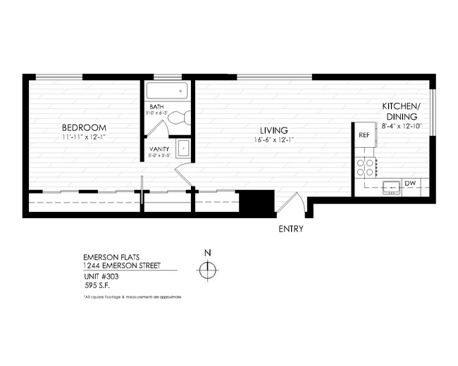 Floorplan - Emerson Flats