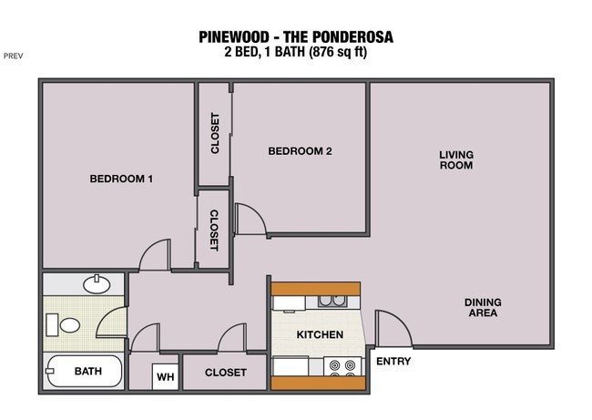 The Ponderosa - Pinewood Apartments