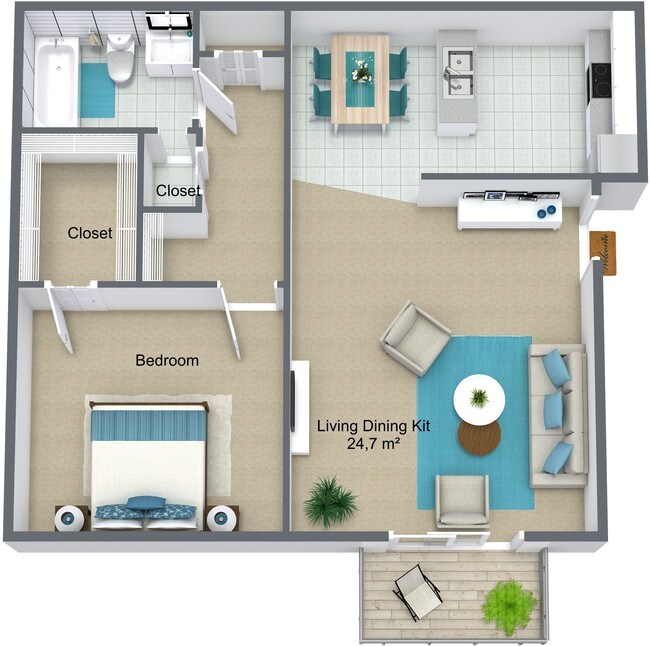 Floorplan - zzBethany Park Plaza