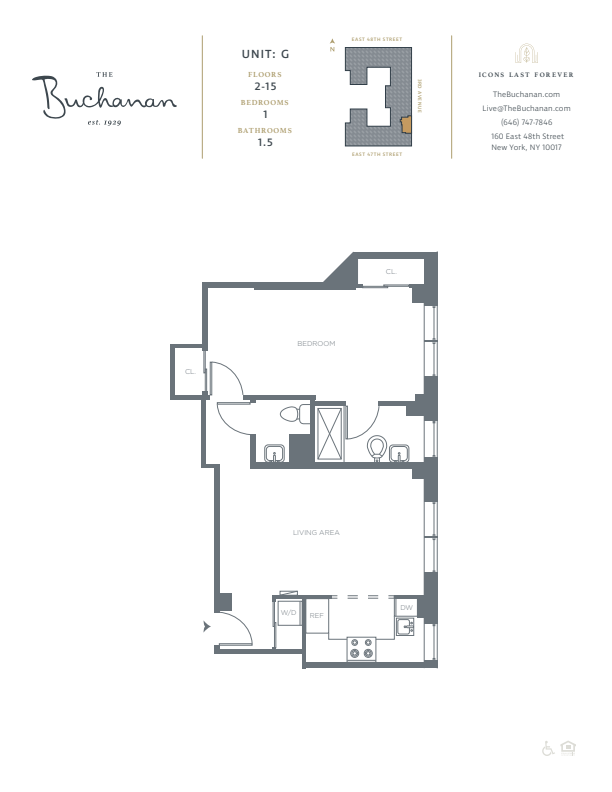 Floorplan - The Buchanan