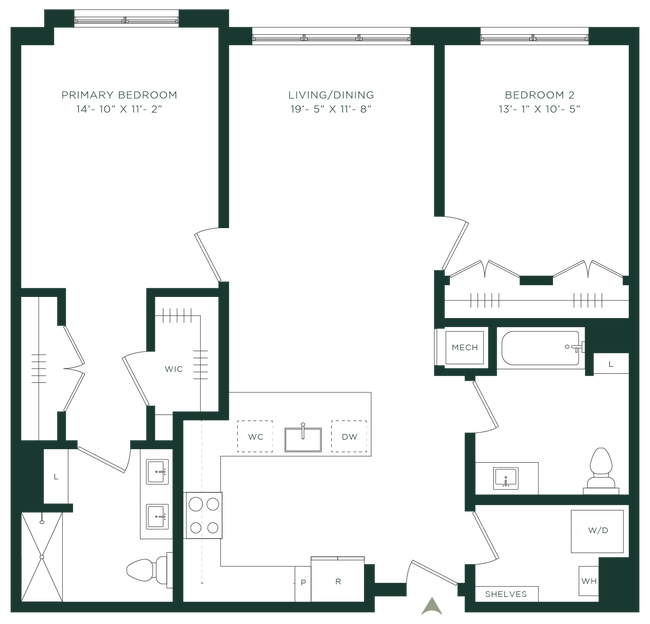 Floorplan - The Pearl at Station Bay