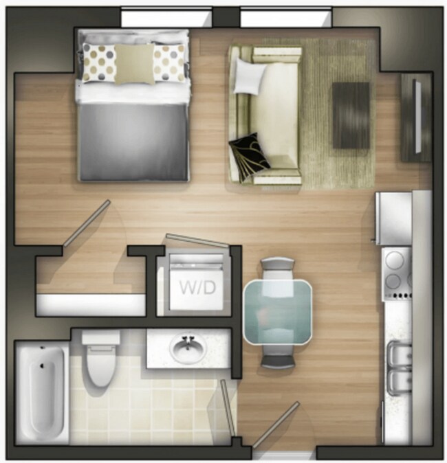 Floorplan - The Land Bank Loft Apartments