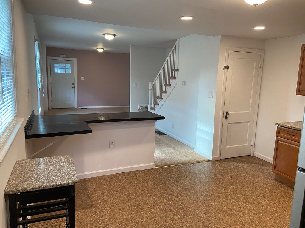 Kitchen- Dinning area- Living room - 114 Morgan Ave
