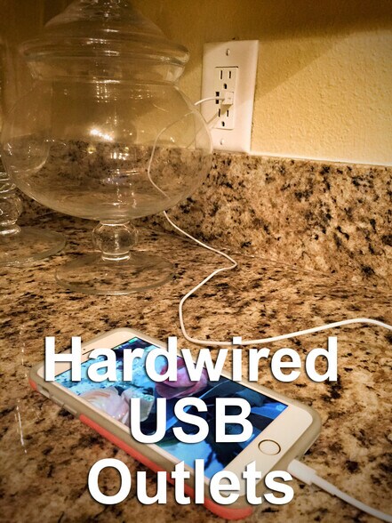 Hardwired USB Outlet - 2026 -2028 Clyde Ave