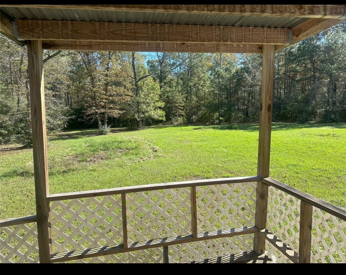 Back porch - 89 Pine Oak Ln