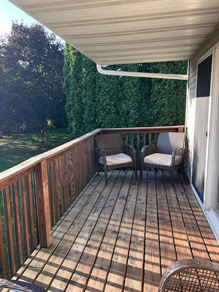 Balcony off living room - 824 N Clover Ln