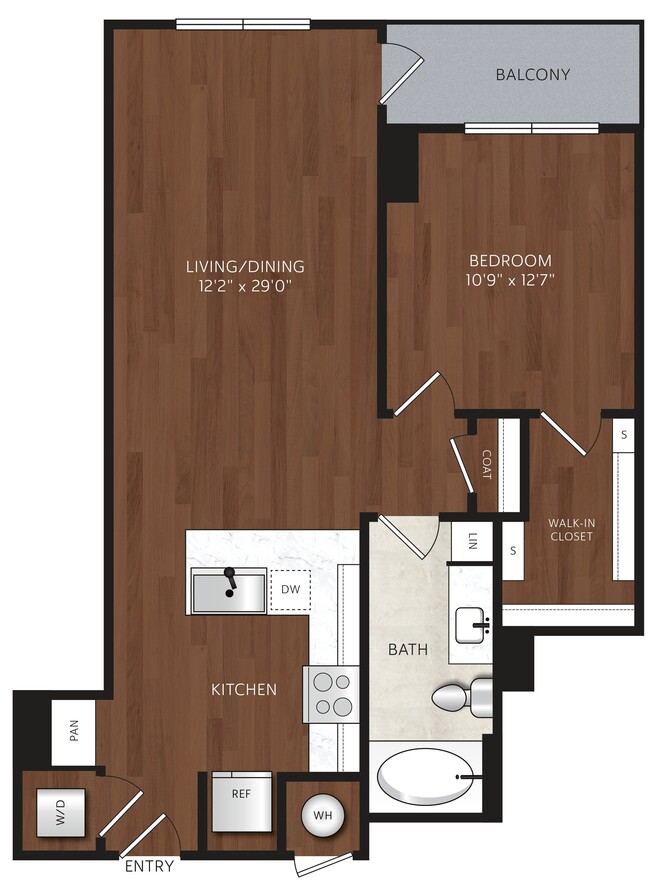 Floorplan - The Park at Katy Trail