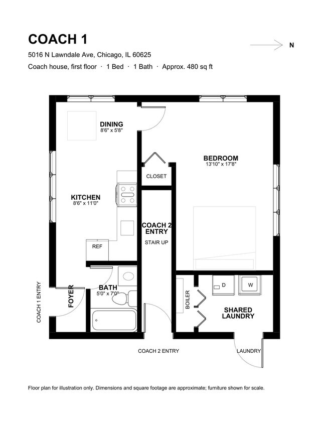 Building Photo - 5016 N Lawndale Ave