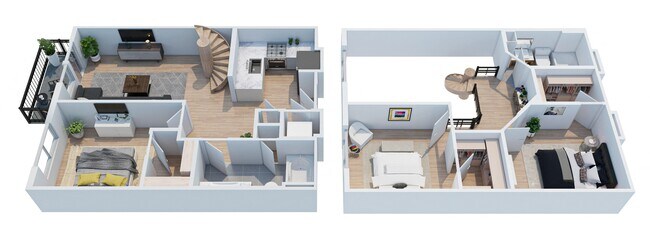 Floorplan - The Riviera on Semmes