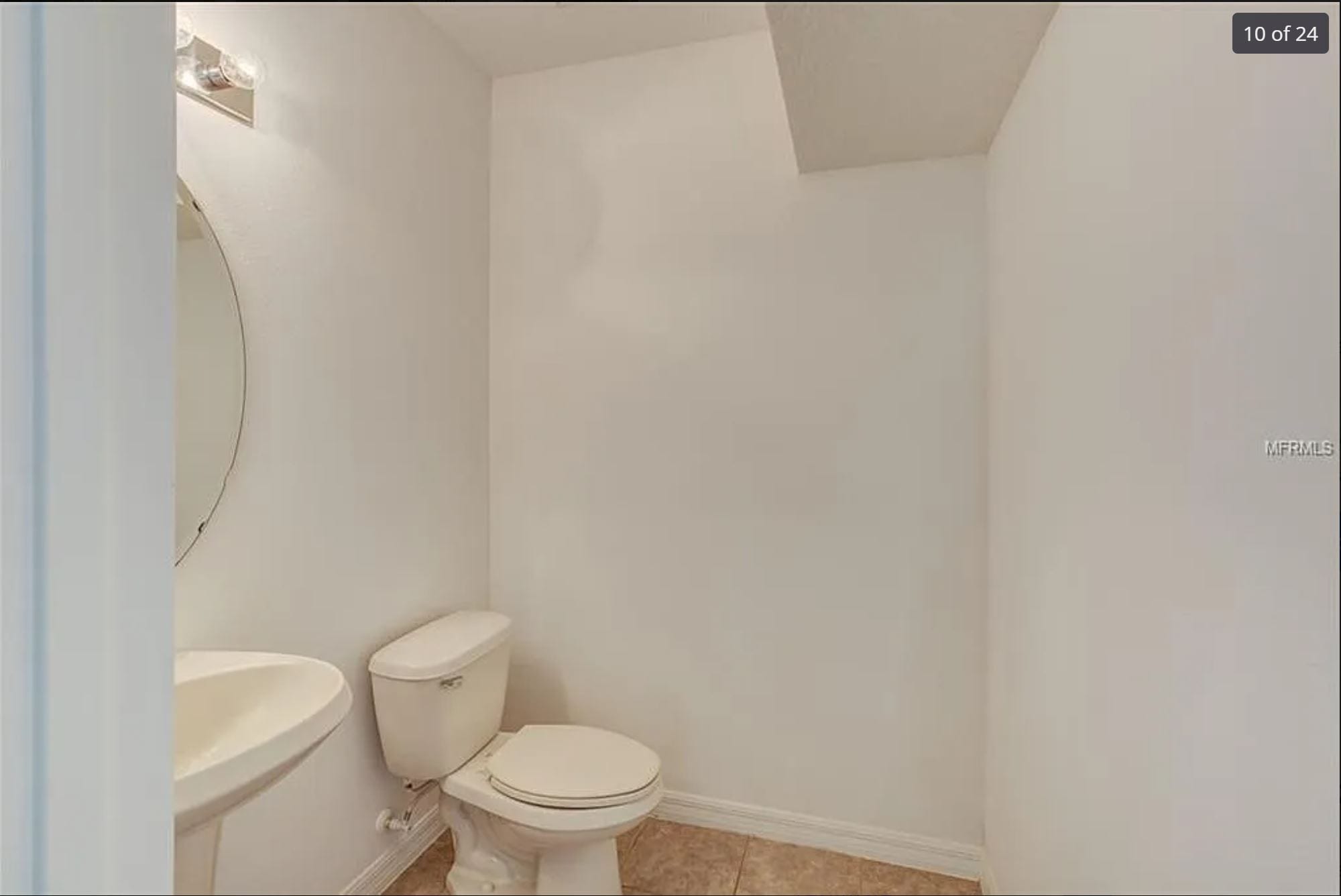 Second floor guest 1/2 bath - 416 Blue Bayou Ln