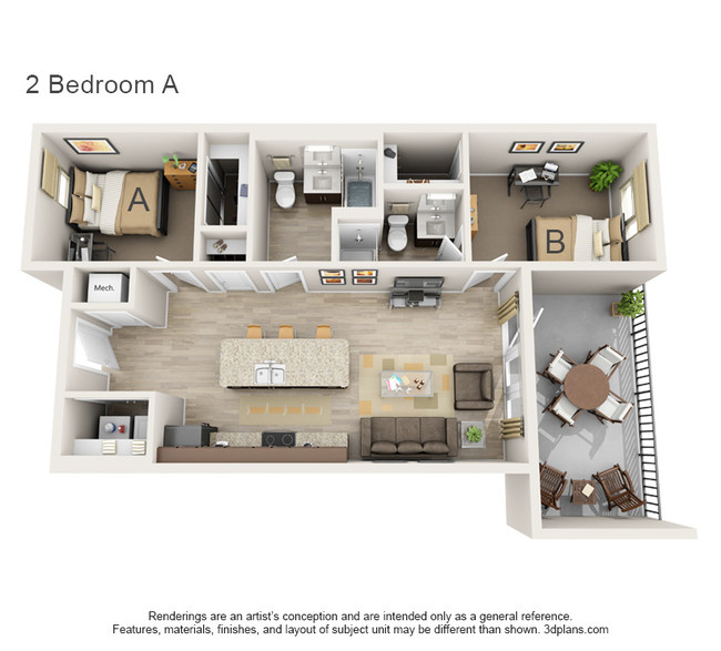 Floorplan - 507 Second | Student Housing