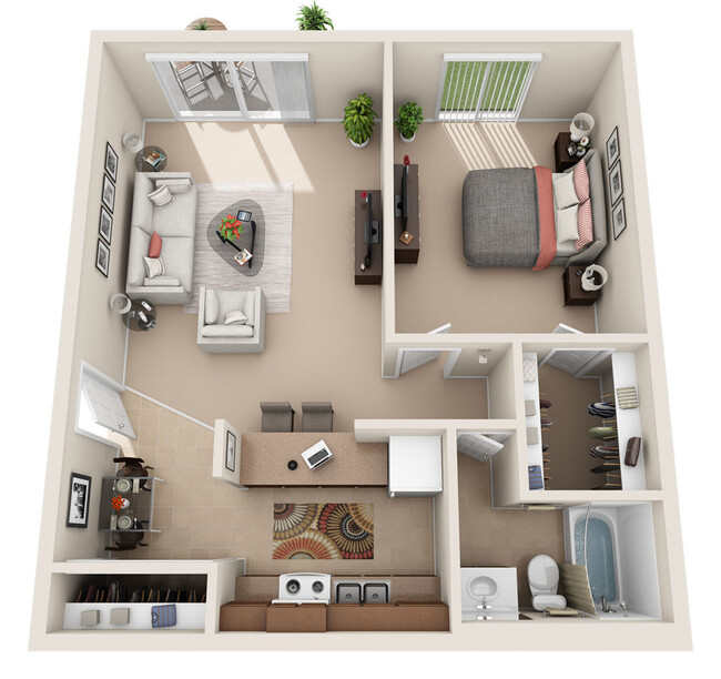 Floorplan - Foxboro Apartments