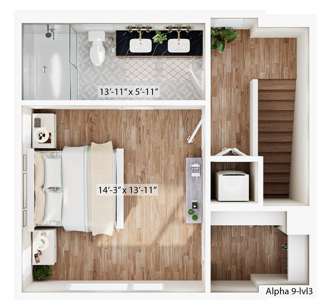Floorplan - The Collection at 31st Street