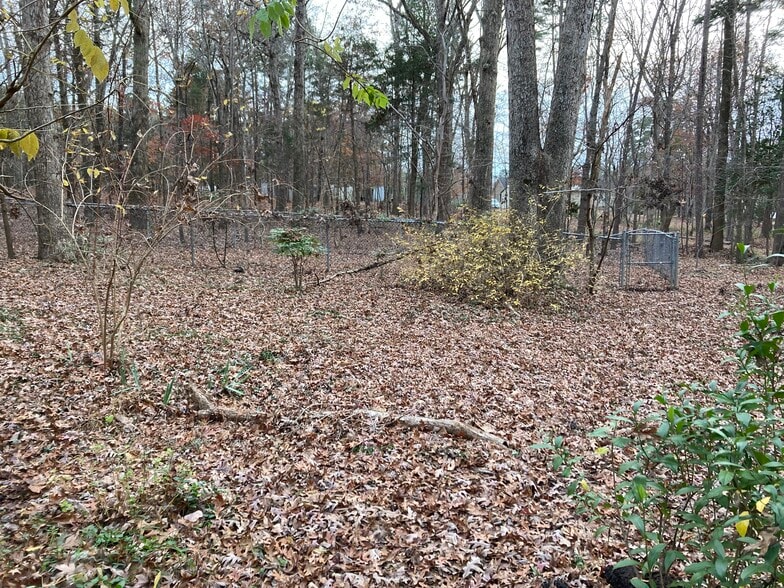 Backyard has a large fenced in area for your dog - 2212 Old Kearney Rd