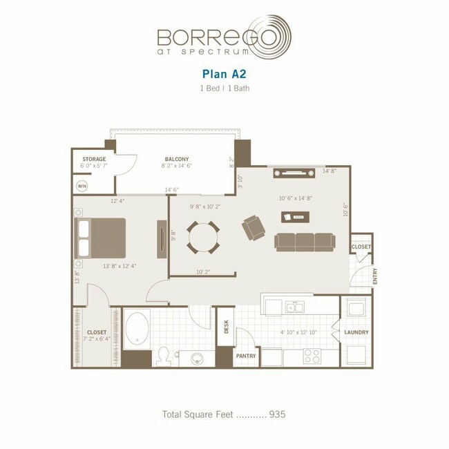 Floorplan - Borrego at Spectrum