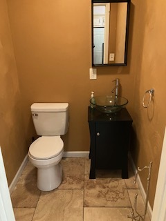 Convenient 1/2 bath on 1st floor - 1924 Sarah St