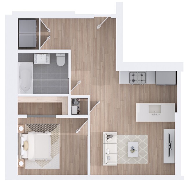 Floorplan - Colonial Flats