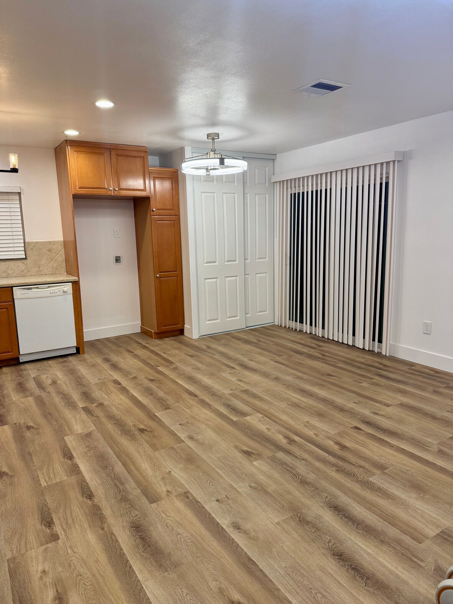 back of kitchen - 1602 Heron Ct