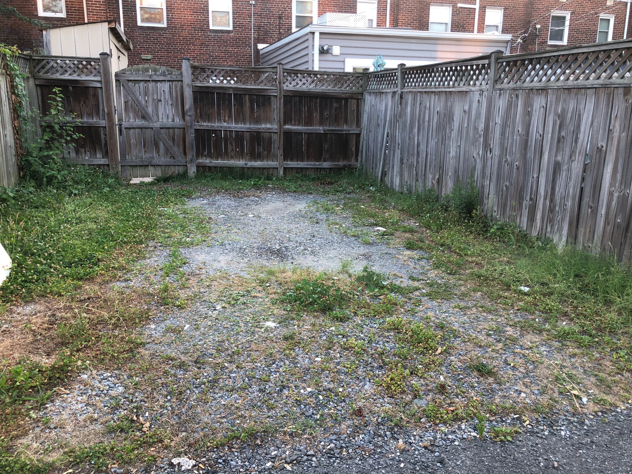 Dedicated off-street parking spaces with entry through backyard - 519 N Payne St