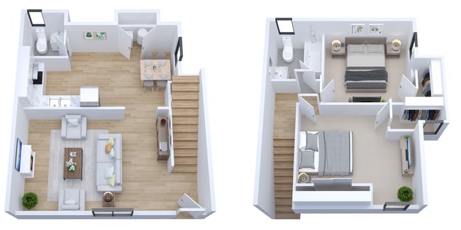 Bradford 2x2 Townhome - Bradford Townhomes