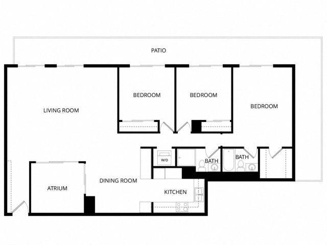 Floorplan - Capitol Towers