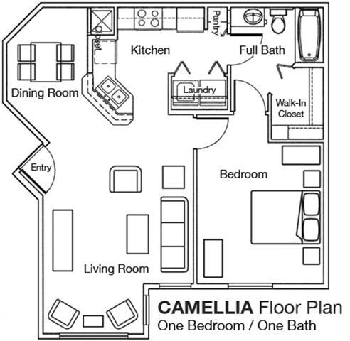 Floorplan - Woodridge Apartments
