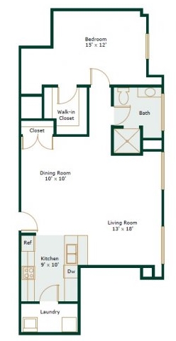 1BR/1BA - FORT SHELBY