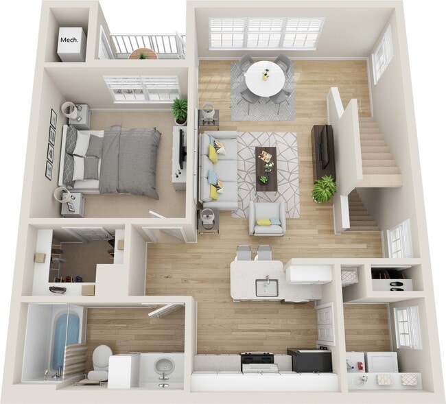 Floorplan - Orchards Apartments