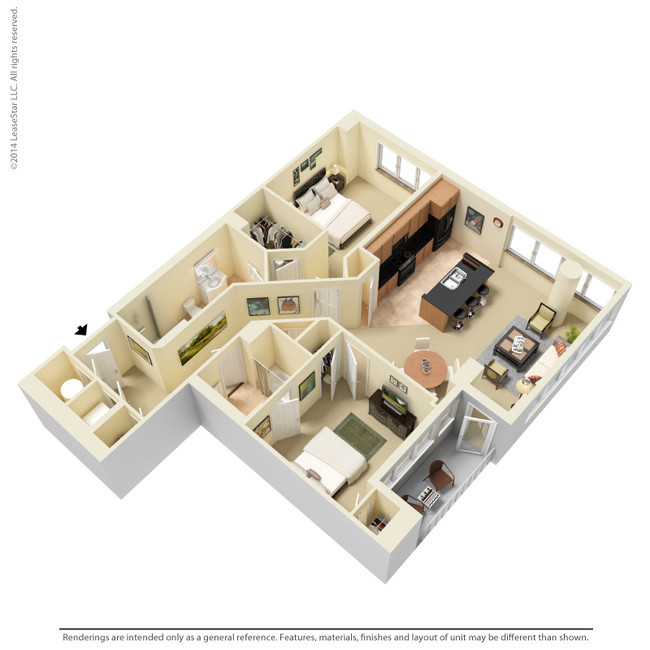 Floorplan - 2001 Clarendon Blvd