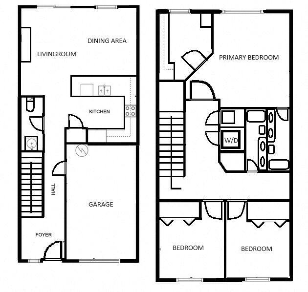 Floorplan - Landover Townhomes