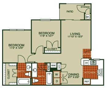 Floorplan - Willow Park