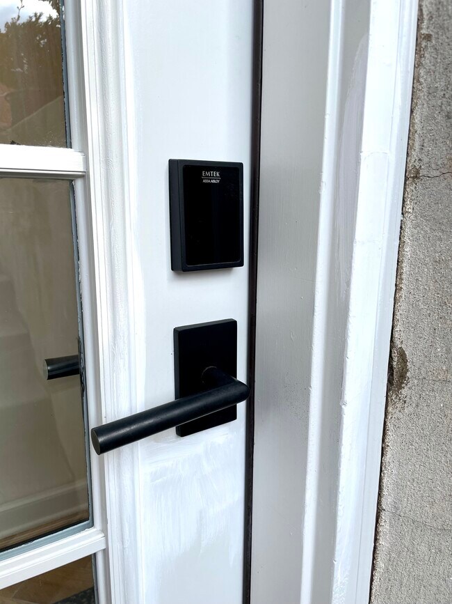 key pad lock - 1555 E Browning Ave