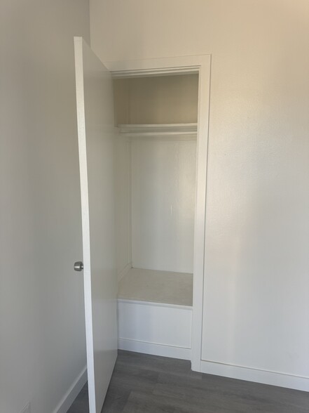 Living Area Coat Closet - 227 Justin Ave