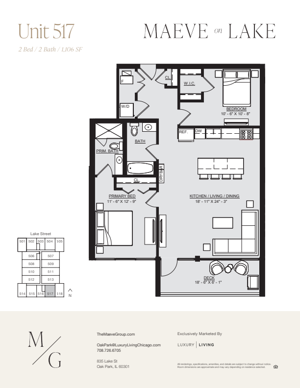 Floorplan - Maeve on Lake