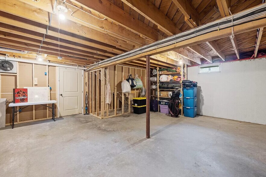 basement storage area - 8 Edgewood Ter