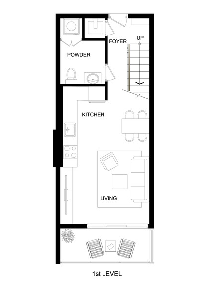 Drawing first floor - 690 SW 1st Ct