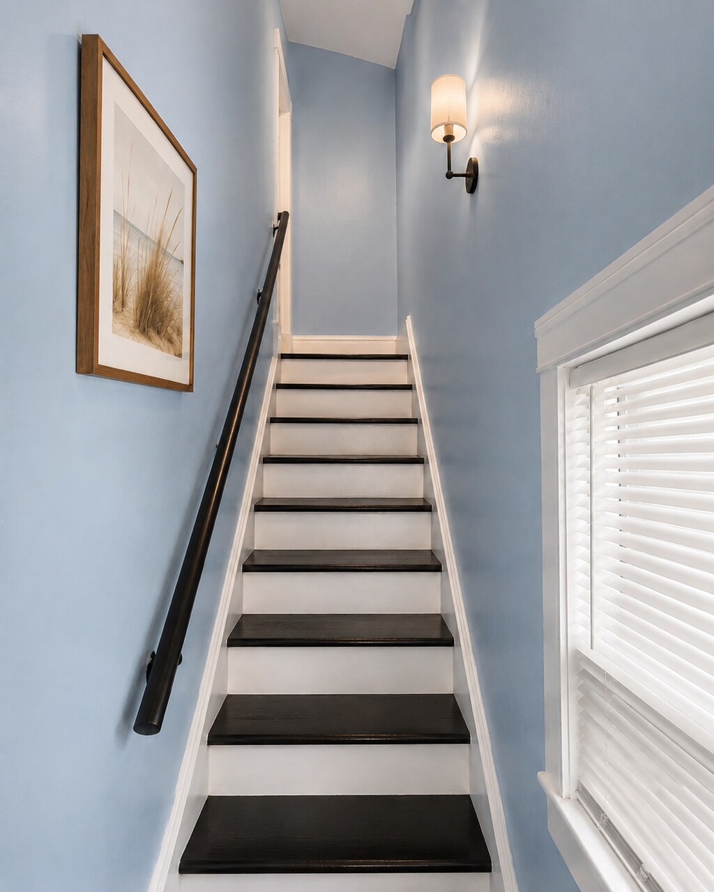 Private upstairs apartment entrance - 319 W 33rd St