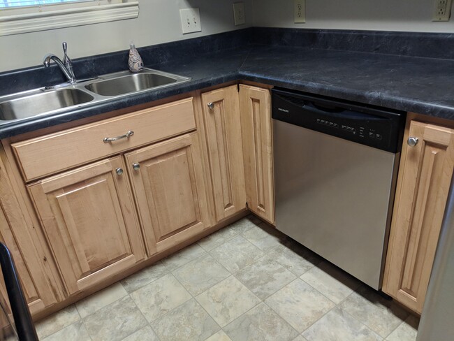 Stainless dishwasher and one of four lazy-susans - 3106 Anderson Pike