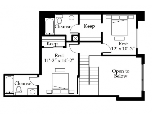 Floorplan - The Marquee at Belle Meade