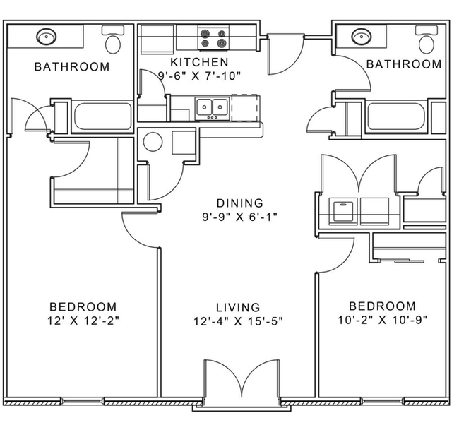 Floorplan - 1010 Central