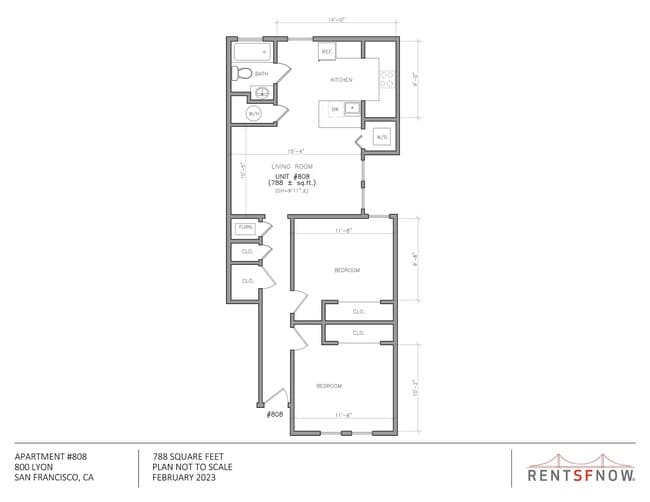 Floorplan - 800 Lyon