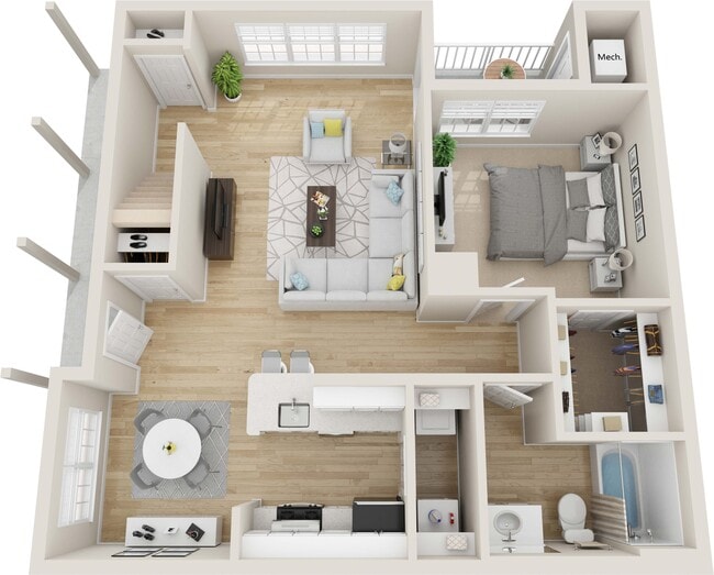 Floorplan - Orchards Apartments