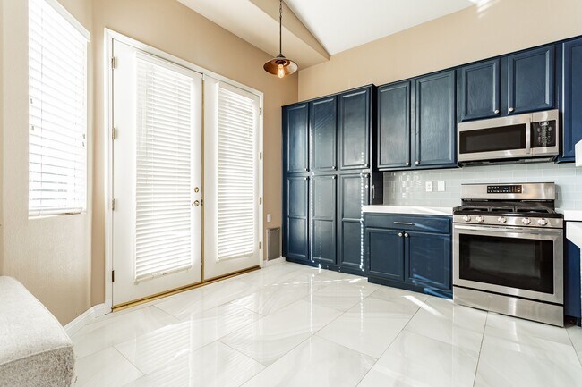The pool is right outside these doors. - 8600 Mirada del Sol Dr