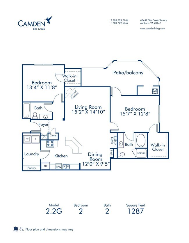 Floorplan - Camden Silo Creek
