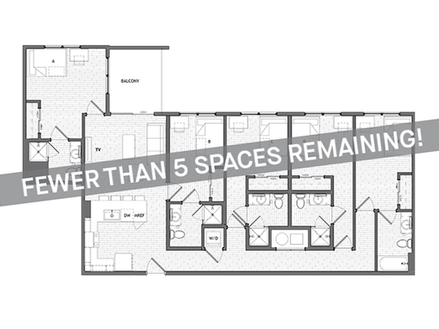 5x5 Balcony B - Less Than 5 Spaces Left! - Student | Uncommon Auburn